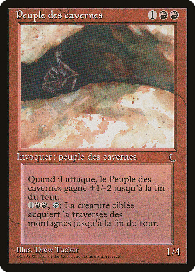 Cave People (French) - "Peuple des cavernes"