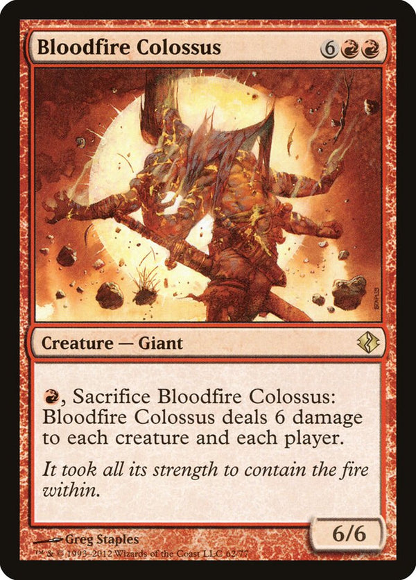 Bloodfire Colossus (DDI 62) - Magic: The Gathering