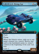 S.H.I.E.L.D. Flying Car (Extended Art) - Magic: The Gathering