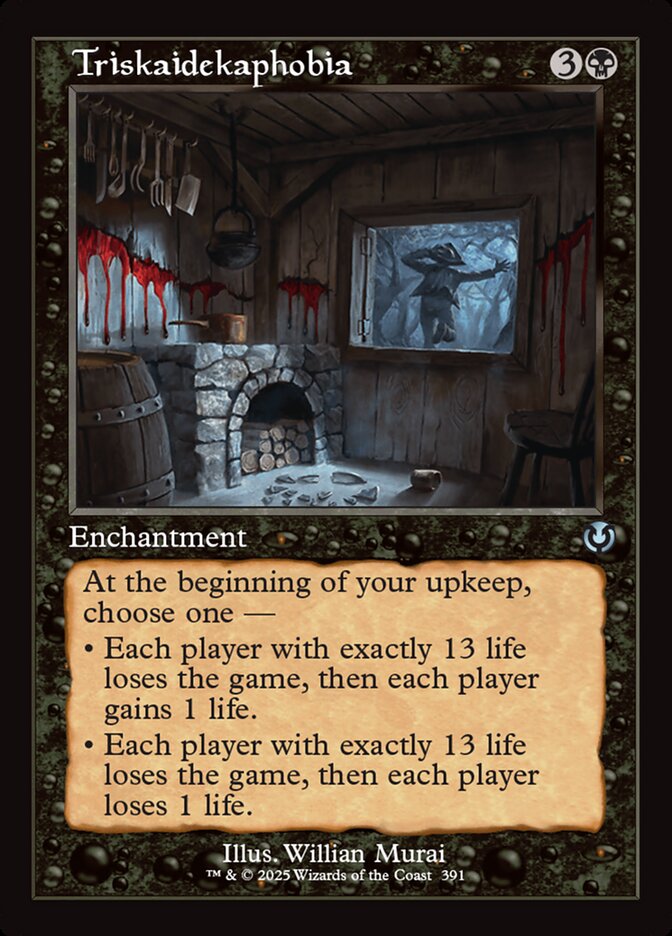 Triskaidekaphobia (Retro Frame)