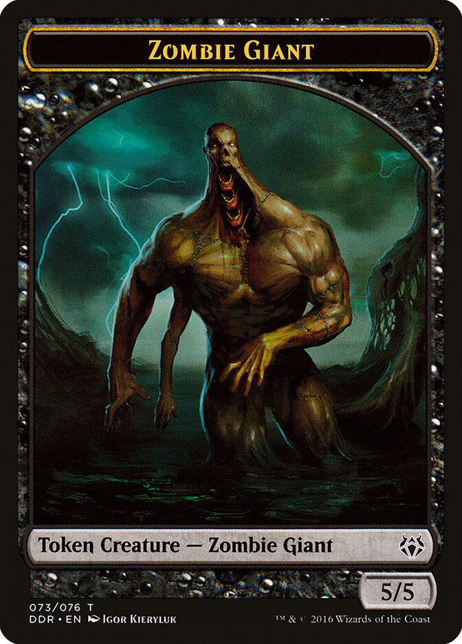 Zombie Giant Token