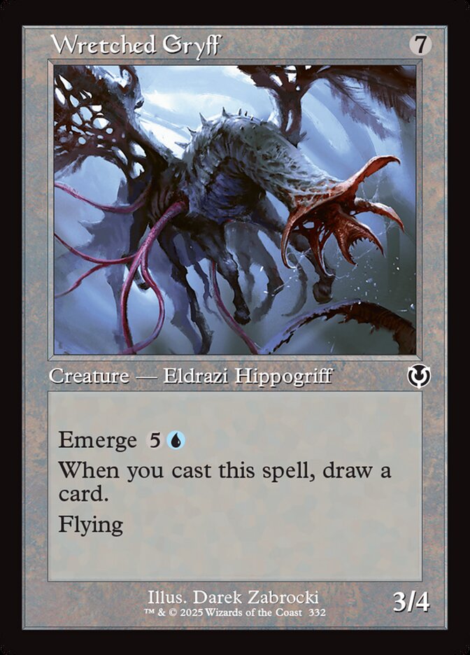 Wretched Gryff (Retro Frame)