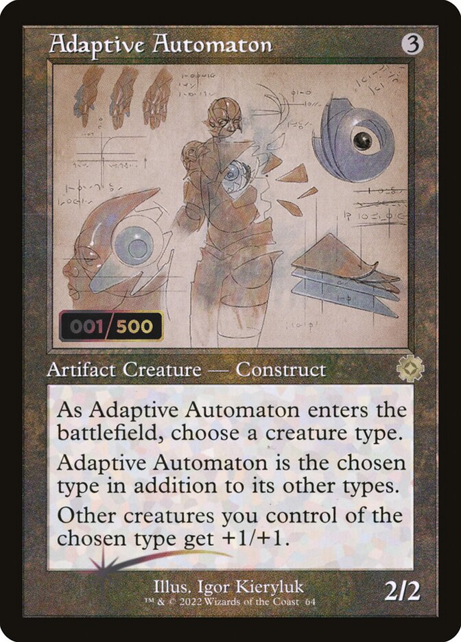Adaptive Automaton (Schematic) (Serial Numbered)