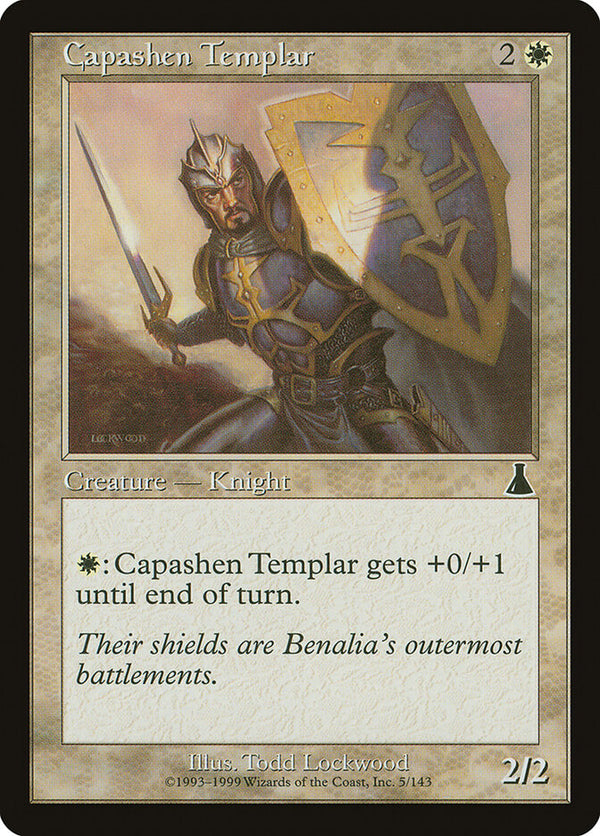 Capashen Templar - Magic: The Gathering