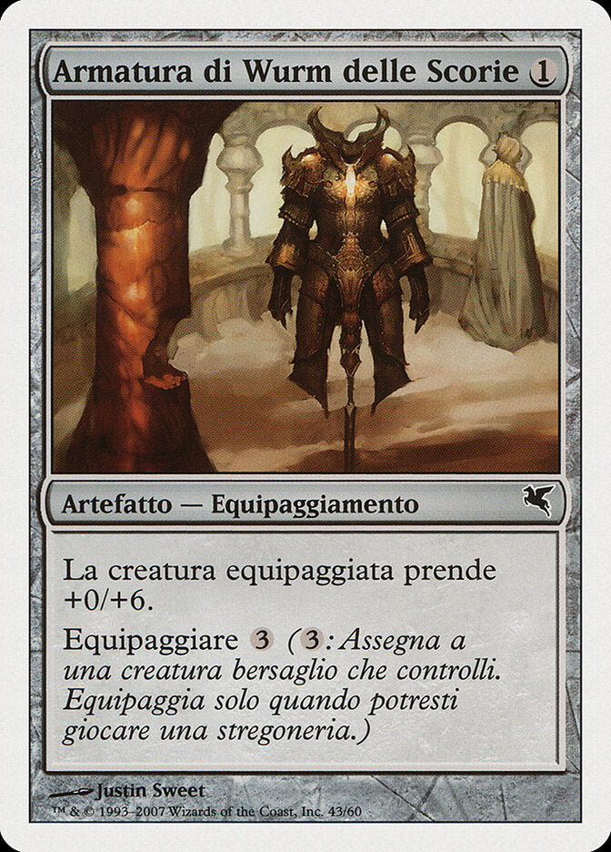 Slagwurm Armor (Italian) - "Armatura di Wurm delle Scorie"