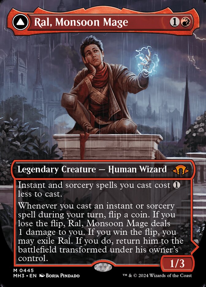 Ral, Monsoon Mage (Borderless)