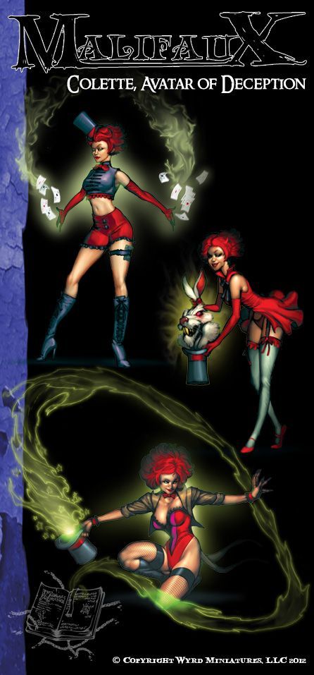 Malifaux: Colette Avatar of Deception