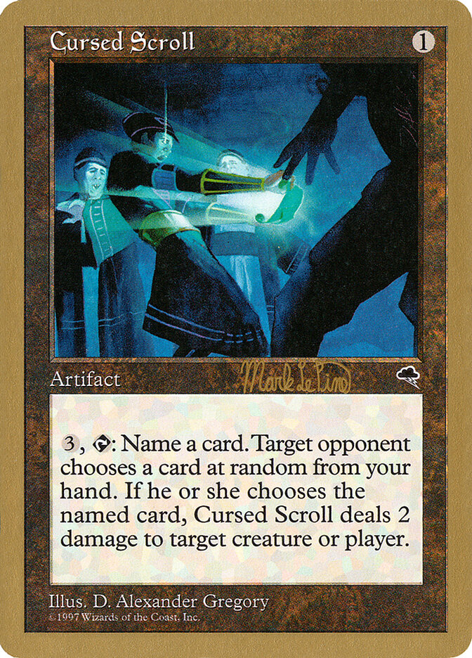 Cursed Scroll - 1999 Mark Le Pine (TMP)