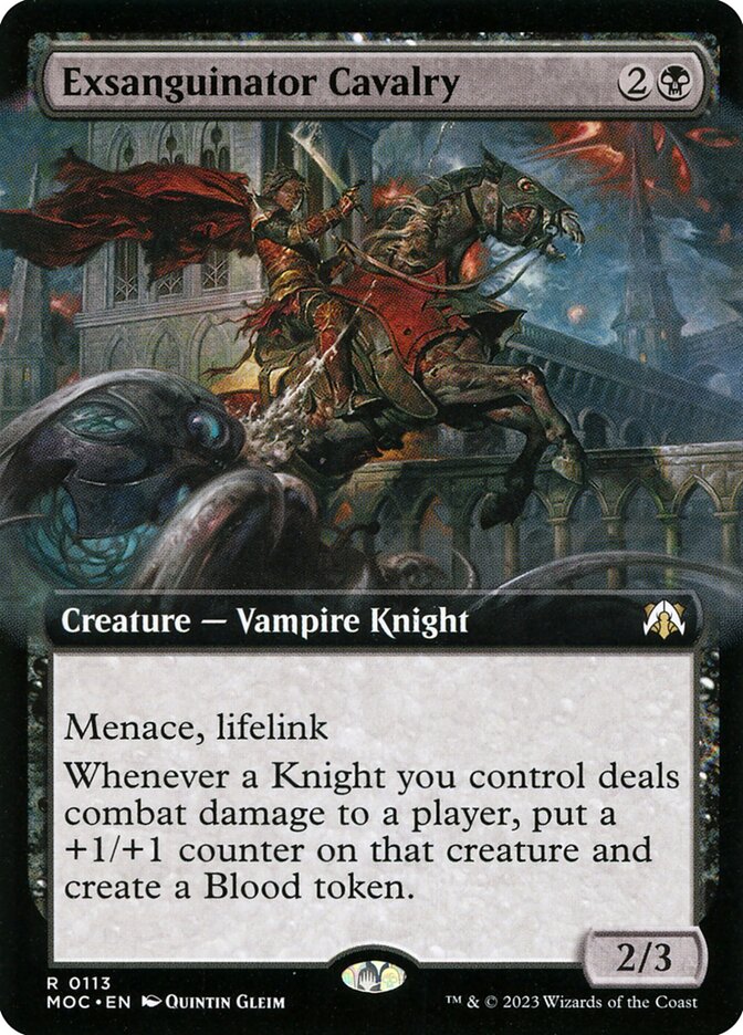 Exsanguinator Cavalry (Extended Art)