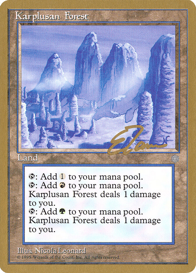 Karplusan Forest - 1996 Eric Tam (ICE)