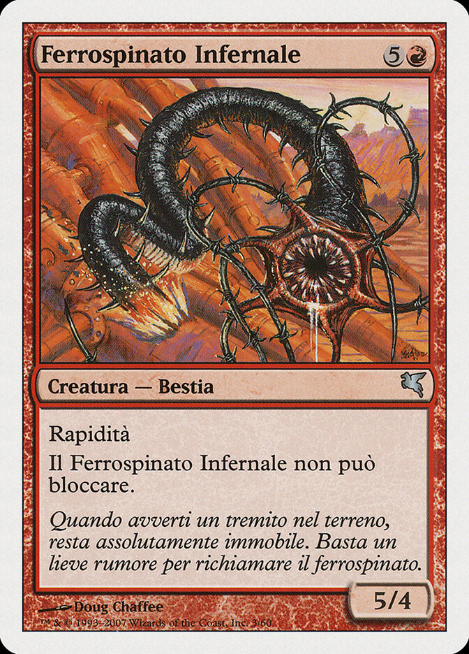 Iron-Barb Hellion (Italian) - "Ferrospinato Infernal" (K3)