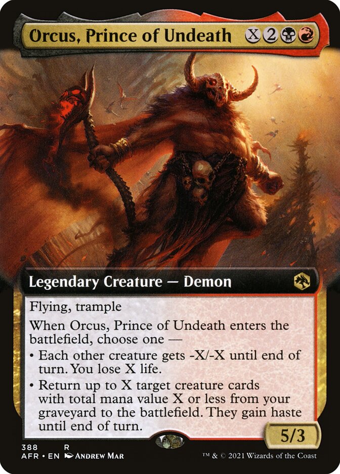 Orcus, Prince of Undeath (Extended Art)