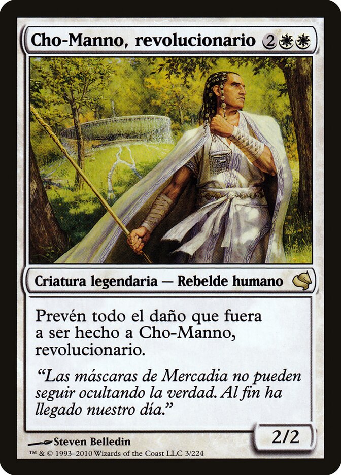 Cho-Manno, Revolutionary (Spanish) - "Cho-Manno, revolucionario"