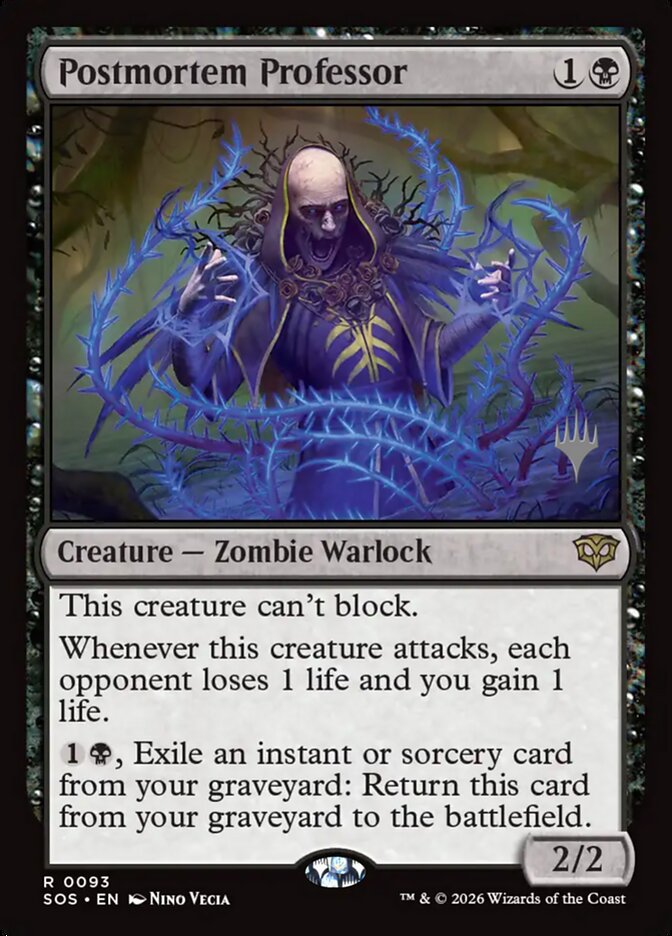Postmortem Professor