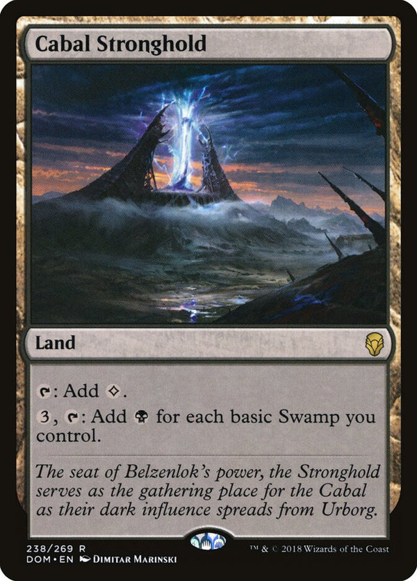 Cabal Stronghold - Magic: The Gathering
