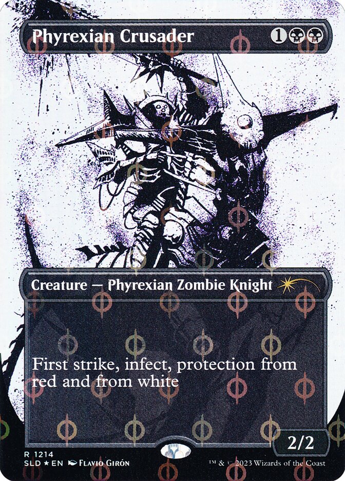 Phyrexian Crusader (Step-and-Compleat Foil)