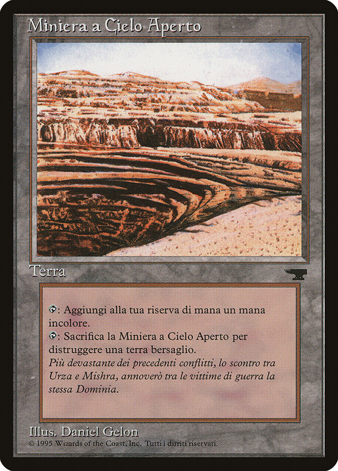 Strip Mine (Italian) - "Miniera a Cielo Aperto"