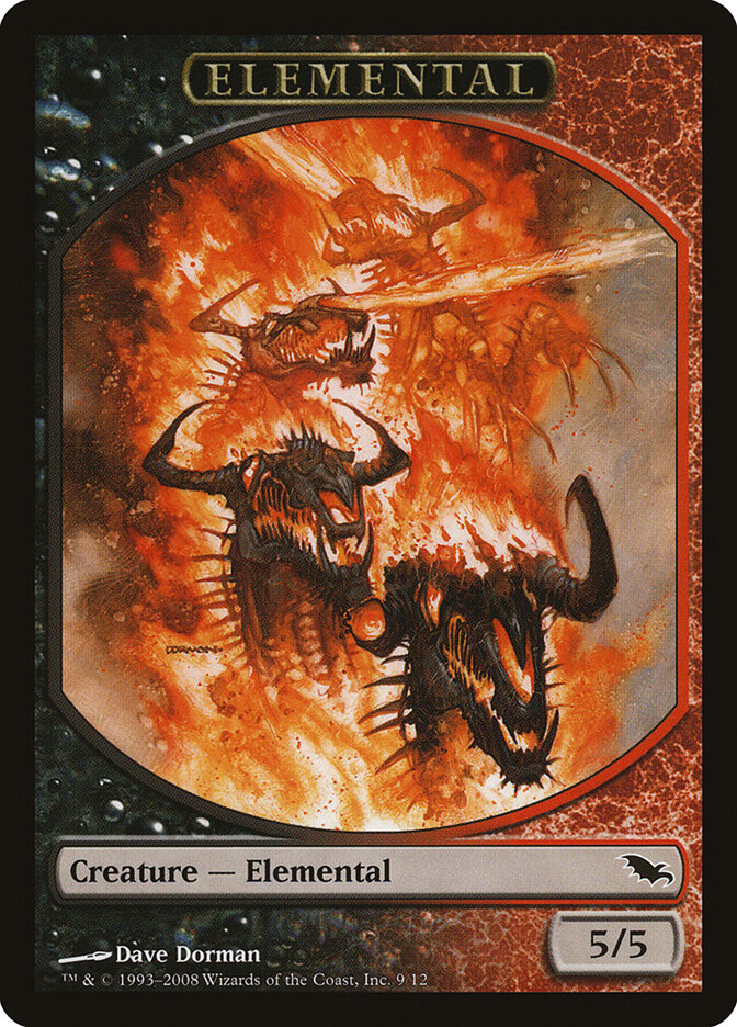 Elemental Token (9)