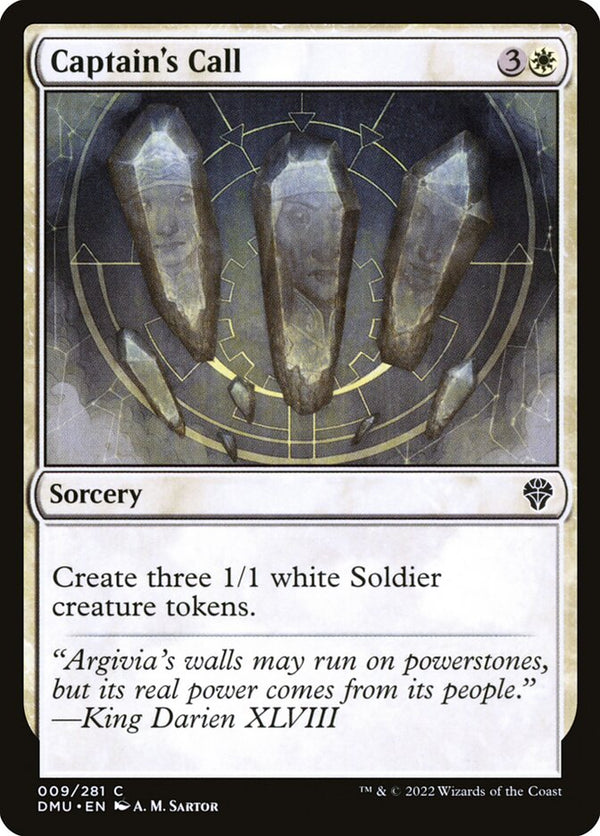 Captain's Call - Magic: The Gathering