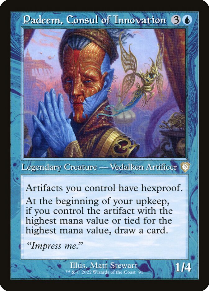 Padeem, Consul of Innovation (Retro Frame)