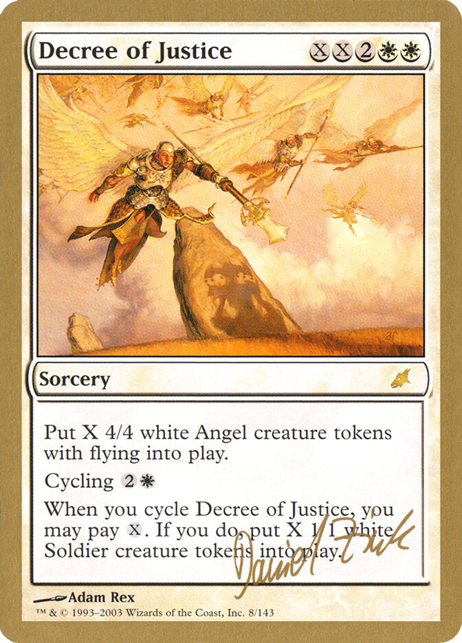 Decree of Justice - 2003 Daniel Zink (SCG)