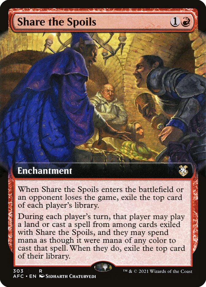 Share the Spoils (Extended Art)