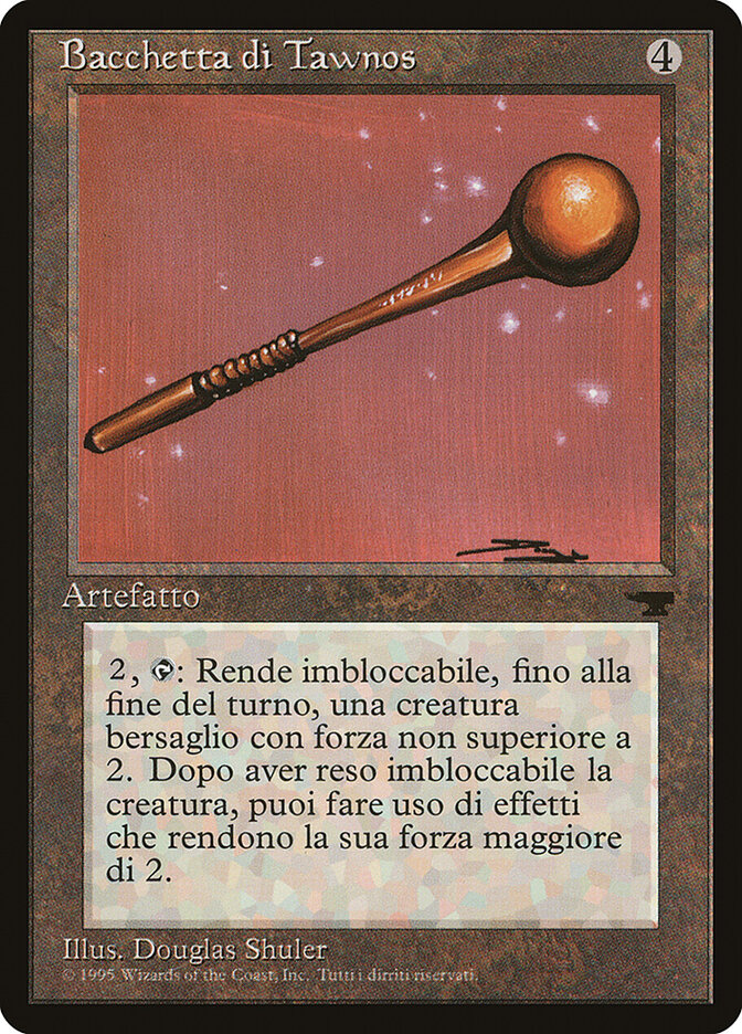 Tawnos's Wand (Italian) - "Bacchetta di Tawnos"