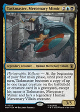 Taskmaster, Mercenary Mimic (MSH 232) - Magic: The Gathering