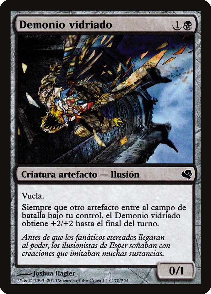Glaze Fiend (Spanish) - "Demonio vidriado"