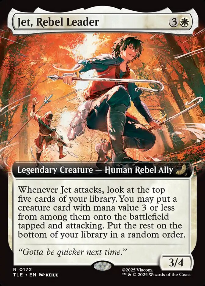 Jet, Rebel Leader (Extended Art)