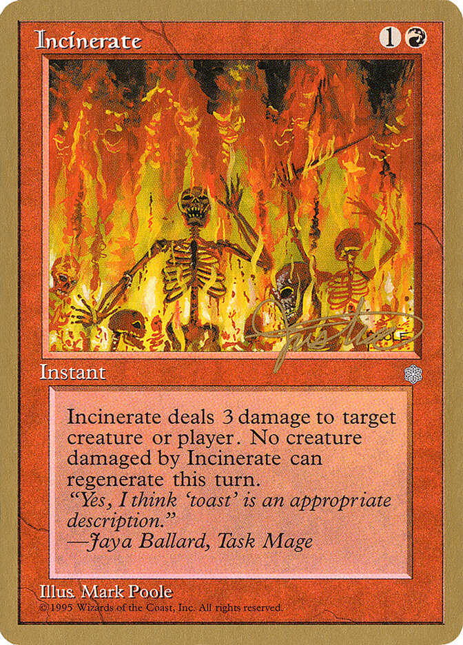 Incinerate - 1996 Mark Justice (ICE)