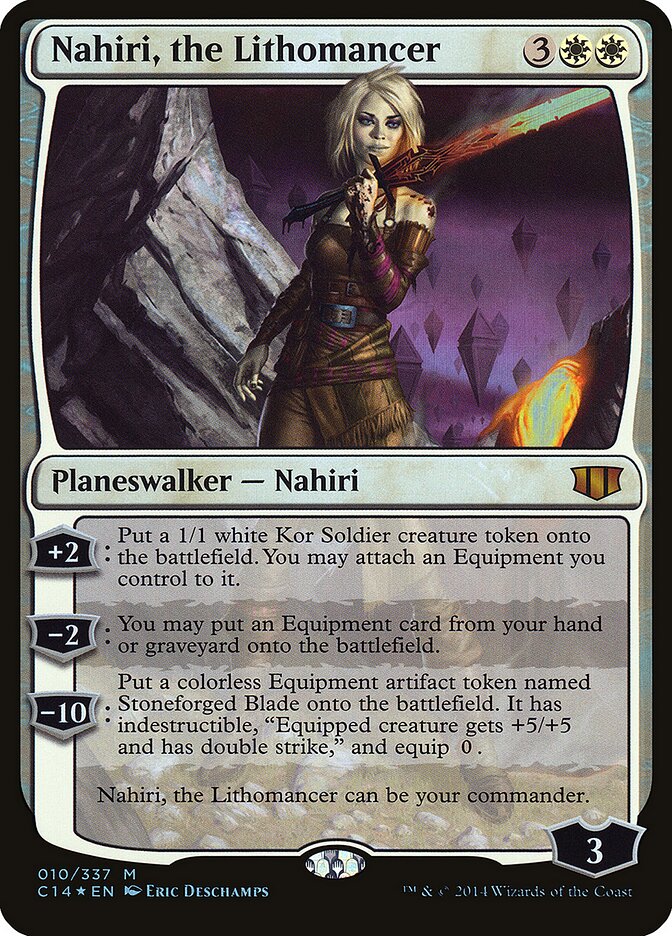 Nahiri, the Lithomancer (Commander 2014)