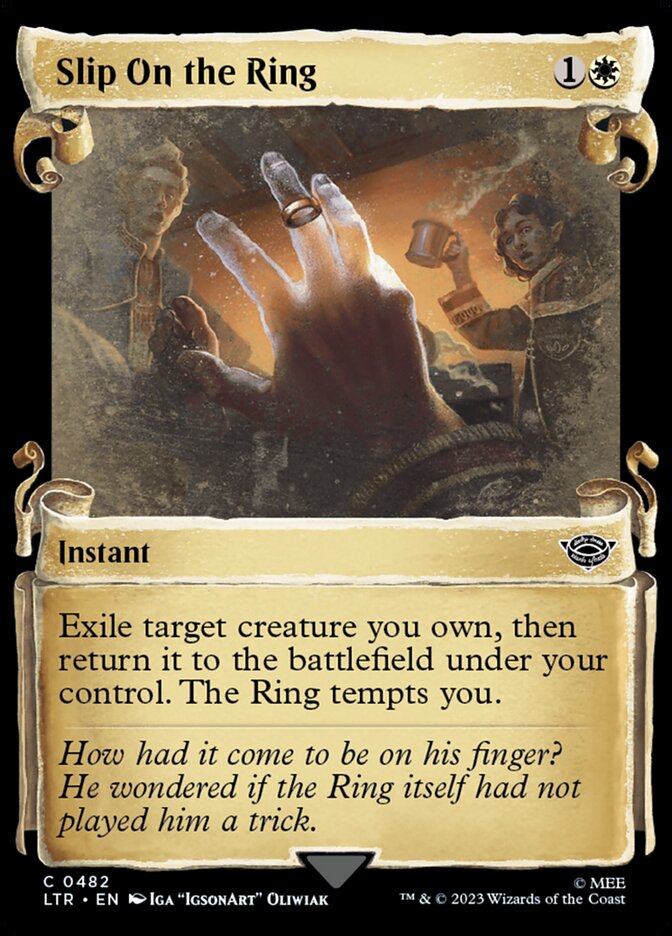 Slip on the Ring (Showcase Scrolls)
