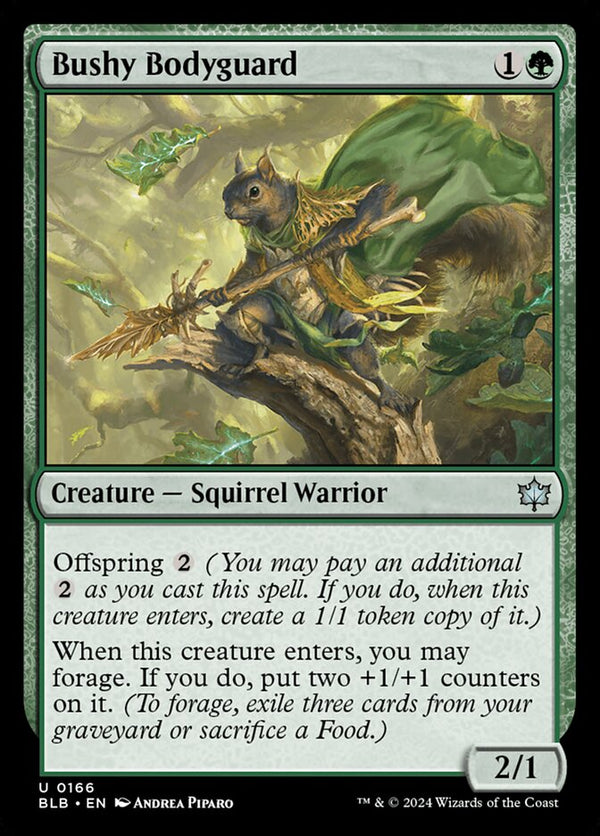 Bushy Bodyguard - Magic: The Gathering