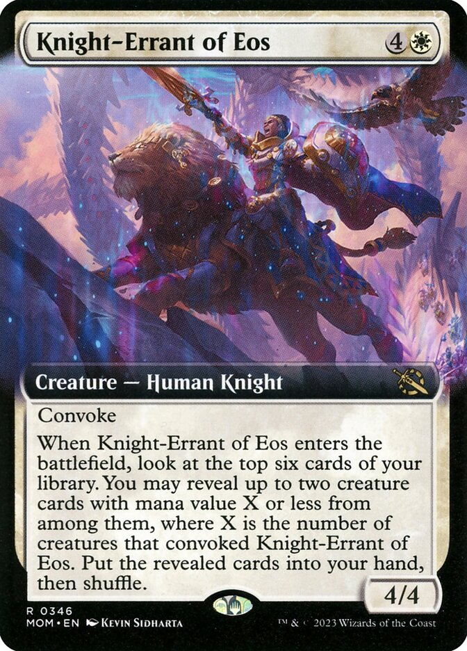 Knight-Errant of Eos (Extended Art)