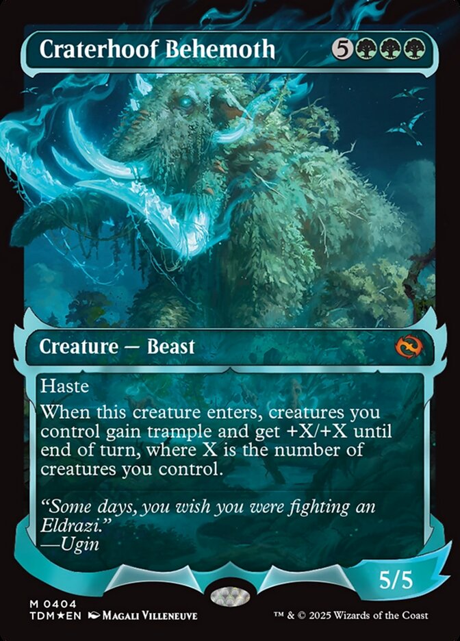 Craterhoof Behemoth (Showcase)