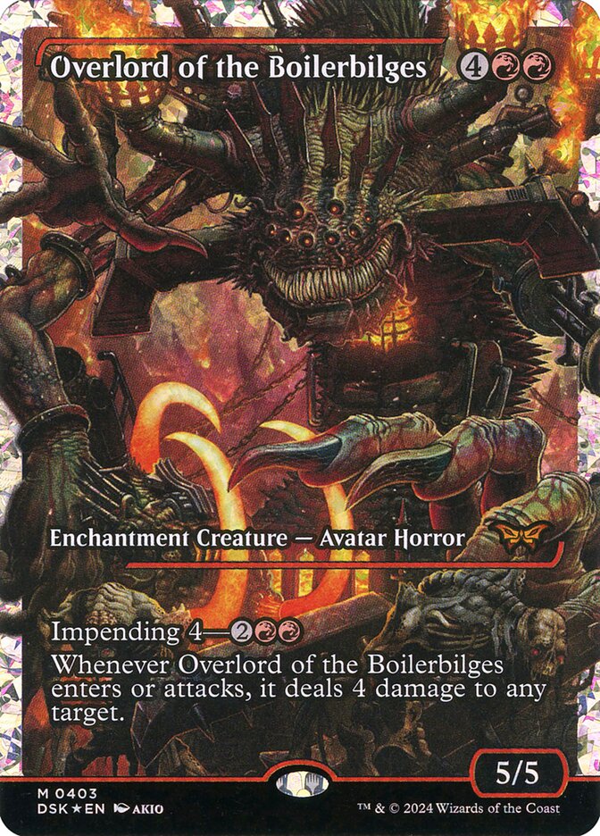 Overlord of the Boilerbilges (Showcase) (Fracture Foil)