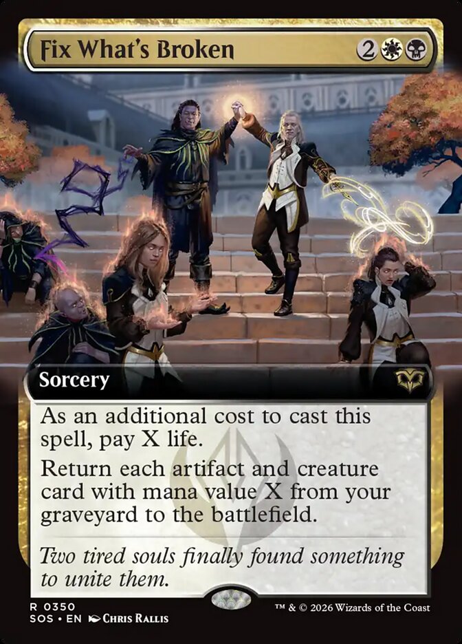 Fix What's Broken (Extended Art)
