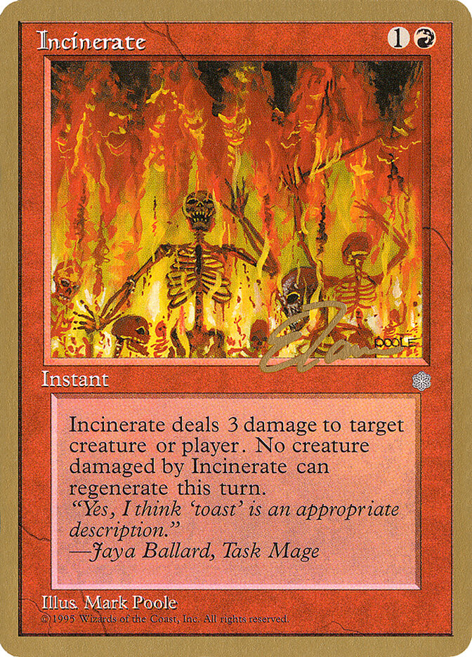 Incinerate - 1996 Eric Tam (ICE)