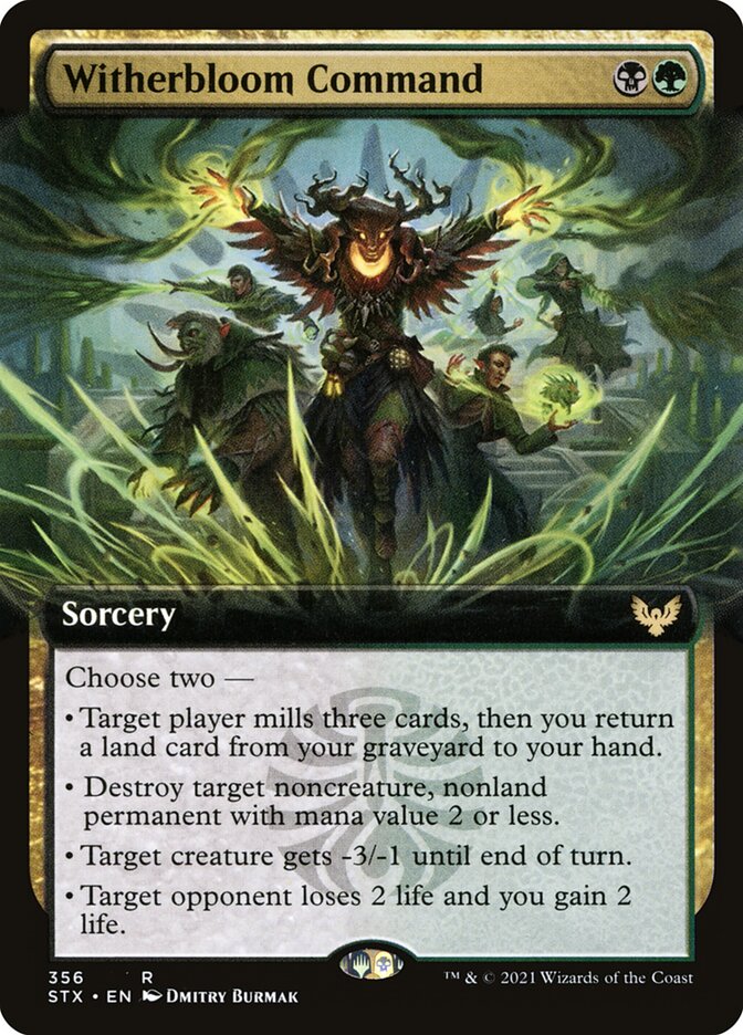 Witherbloom Command (Extended Art)