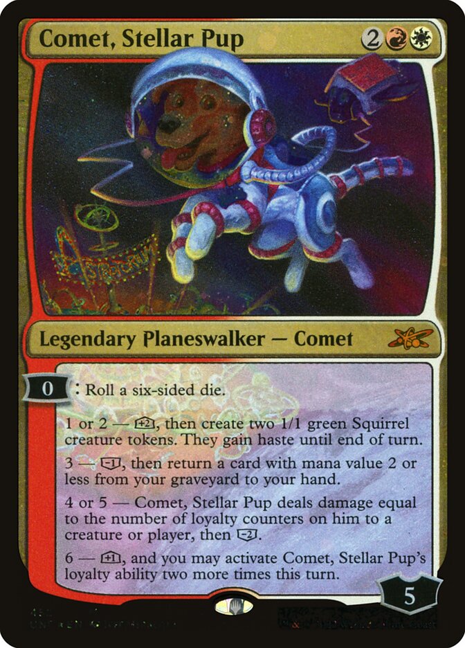 Comet, Stellar Pup (Galaxy Foil)