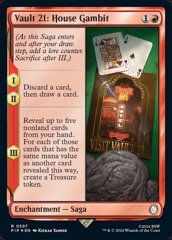Vault 21: House Gambit (Surge Foil)
