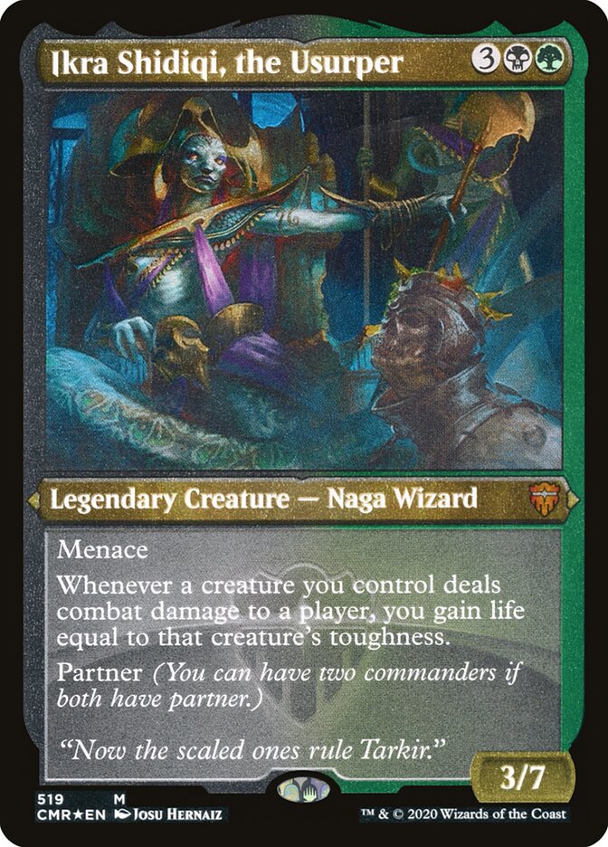 Ikra Shidiqi, the Usurper (Foil Etched)