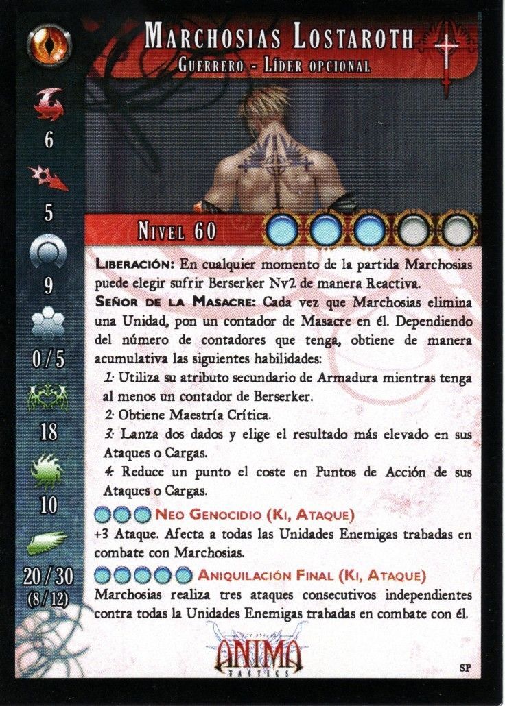 Anima Tactics: Lostaroth Marchosias