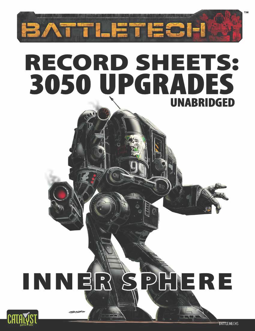BattleTech: Record Sheets – 3050 Upgrades Unabridged – Inner Sphere