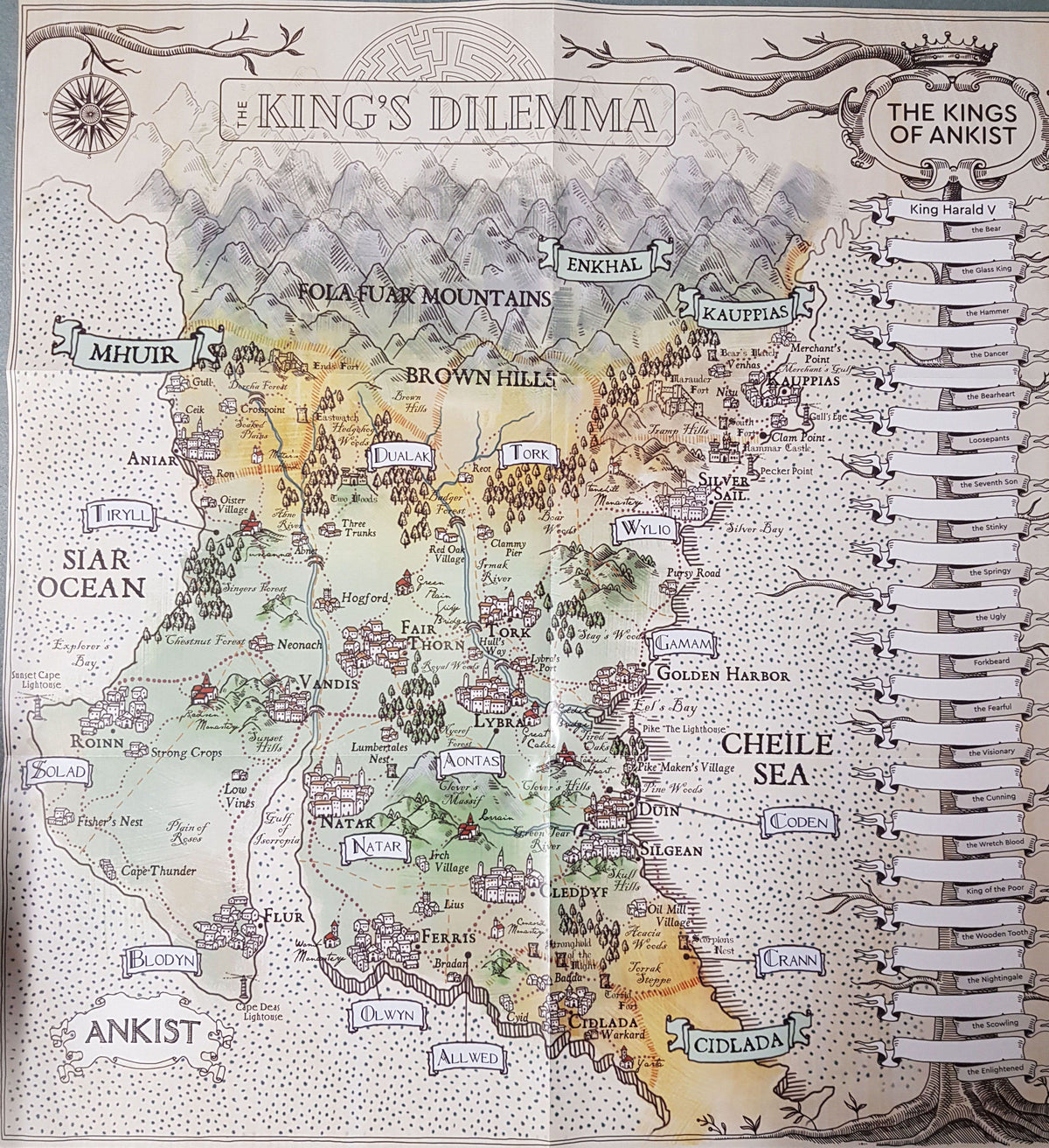 The King's Dilemma: Promo Map