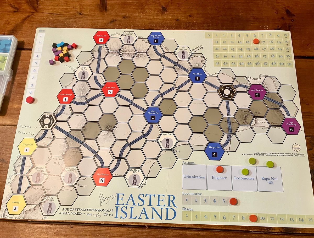 Age of Steam Expansion: Easter Island and Zoo
