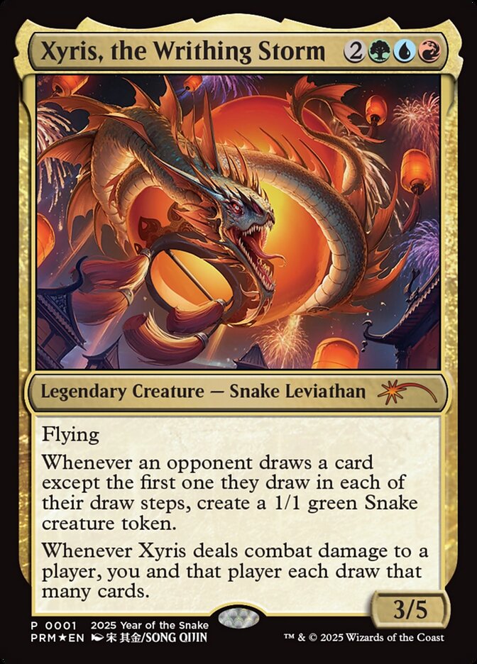 Xyris, the Writhing Storm (Year of the Snake 2025)