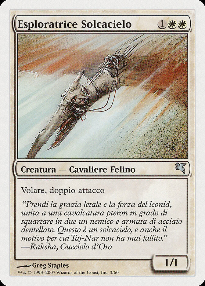 Skyhunter Skirmisher (Italian) - "Esploratrice Solcacielo" (L3)