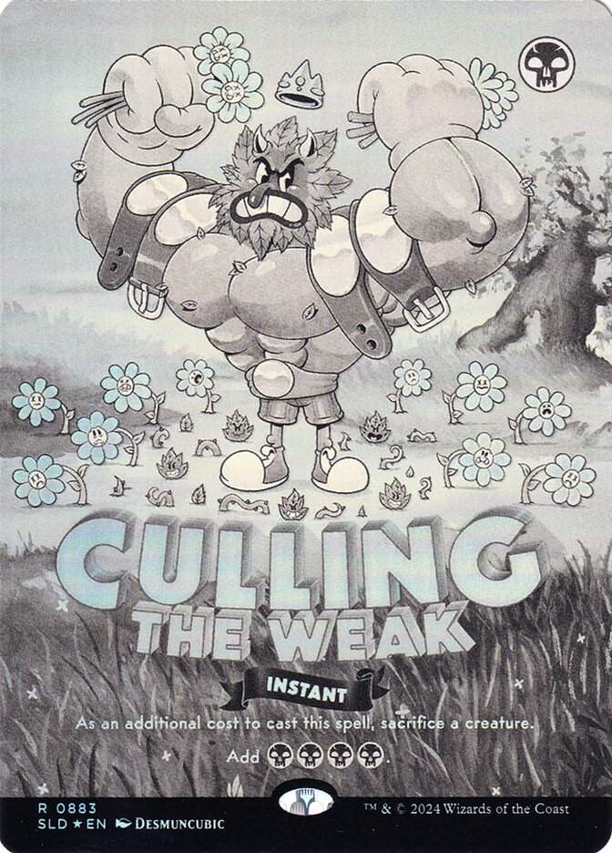 Culling the Weak (Black & White Foil)